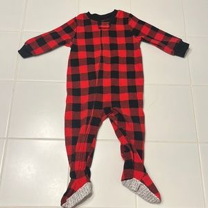 Carter’s, 12 month, plaid sleeper